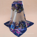 Custom Design High Quality Printing Fashion twill Silk Scarf wholesale